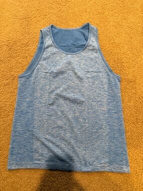 Lululemon athletica Metal Vent Tech Blue Men's Tank Top